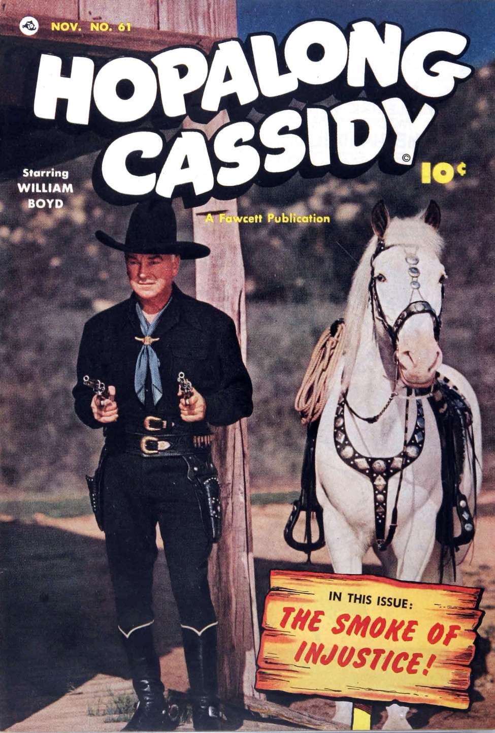 Comic Book Cover For Hopalong Cassidy 61 - Version 1