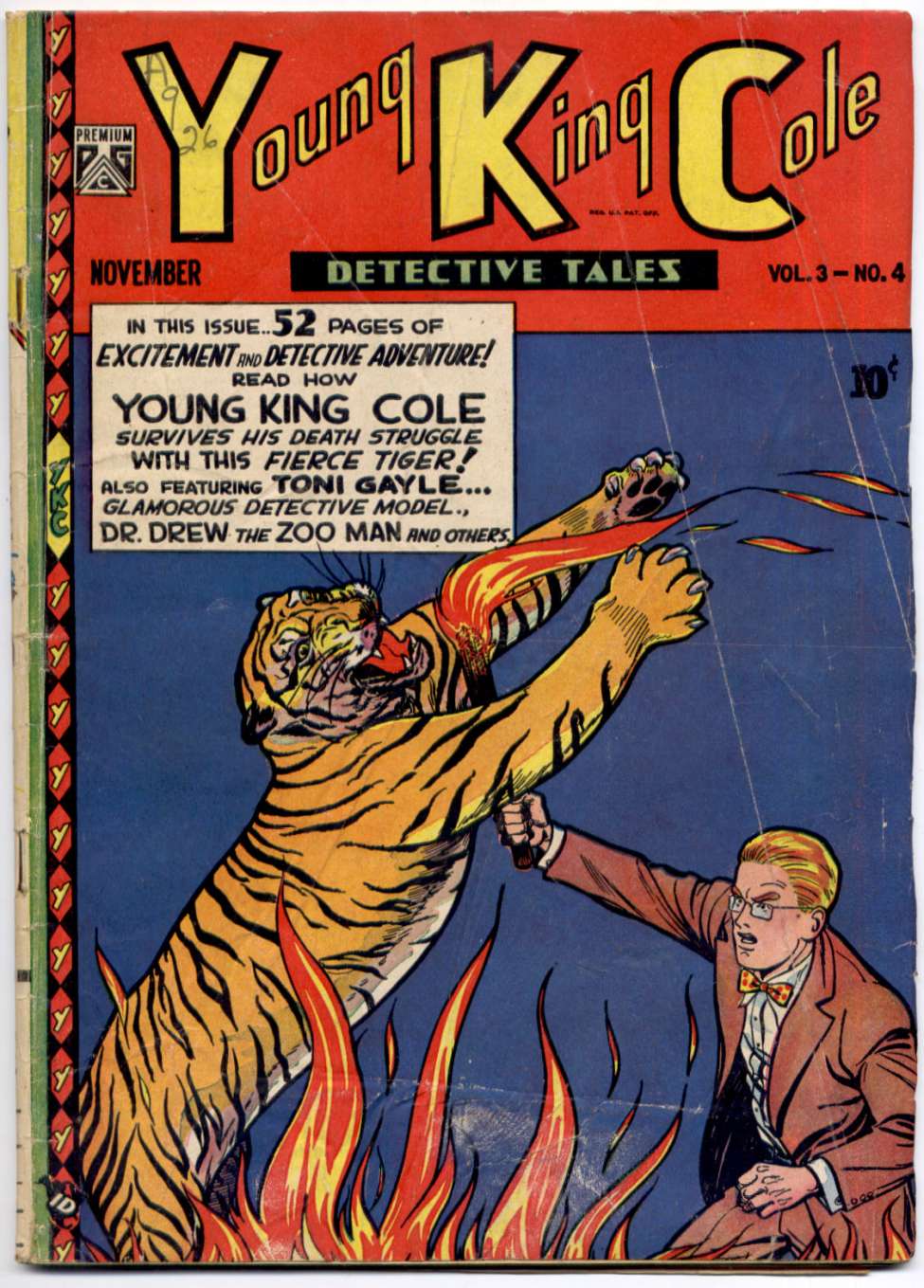 Comic Book Cover For Young King Cole v3 4
