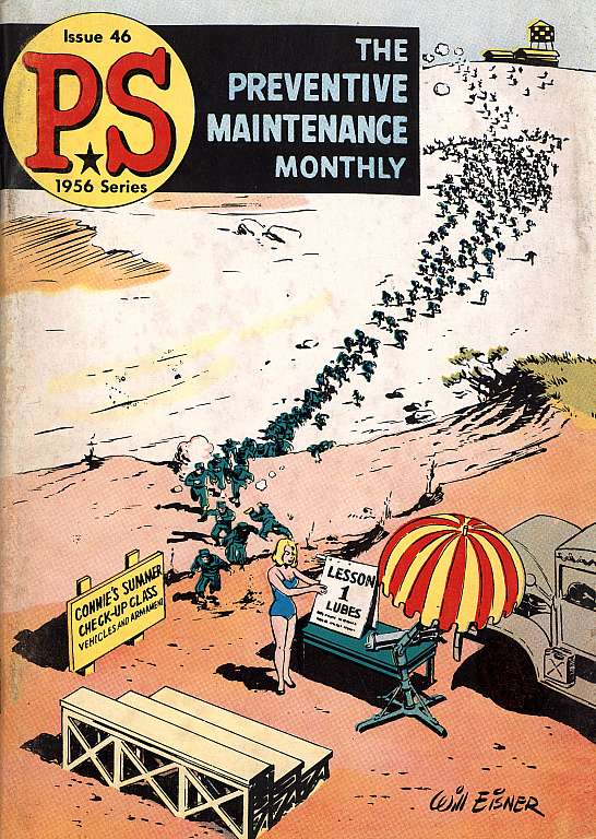 Comic Book Cover For PS Magazine 46