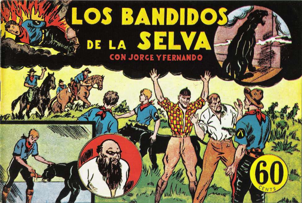 Comic Book Cover For Jorge y Fernando 10 - Los bandidos de la selva