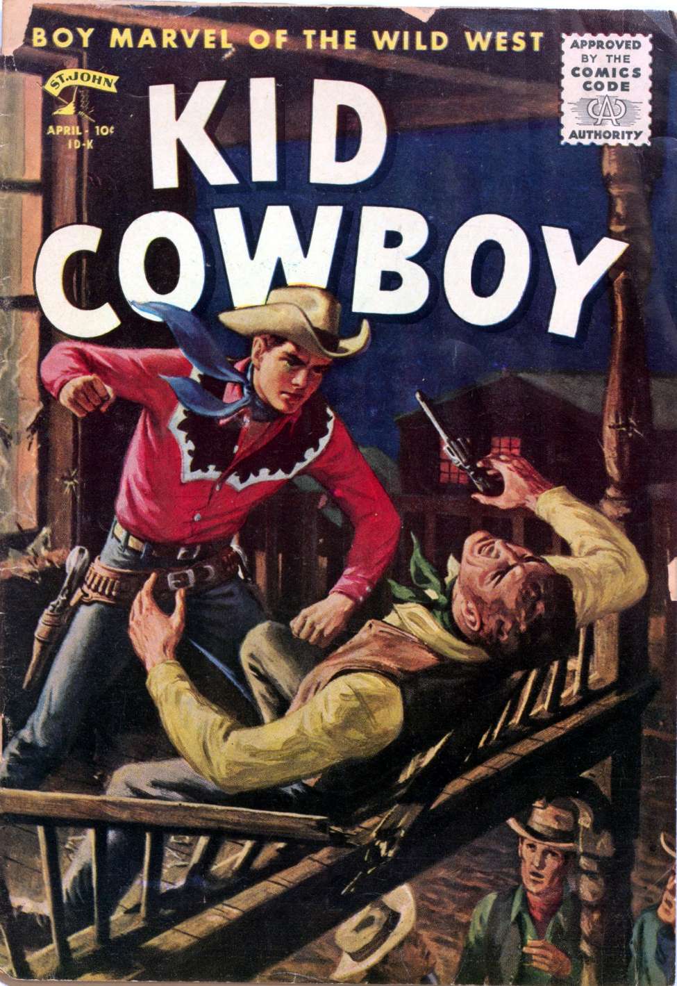 Comic Book Cover For Kid Cowboy 13