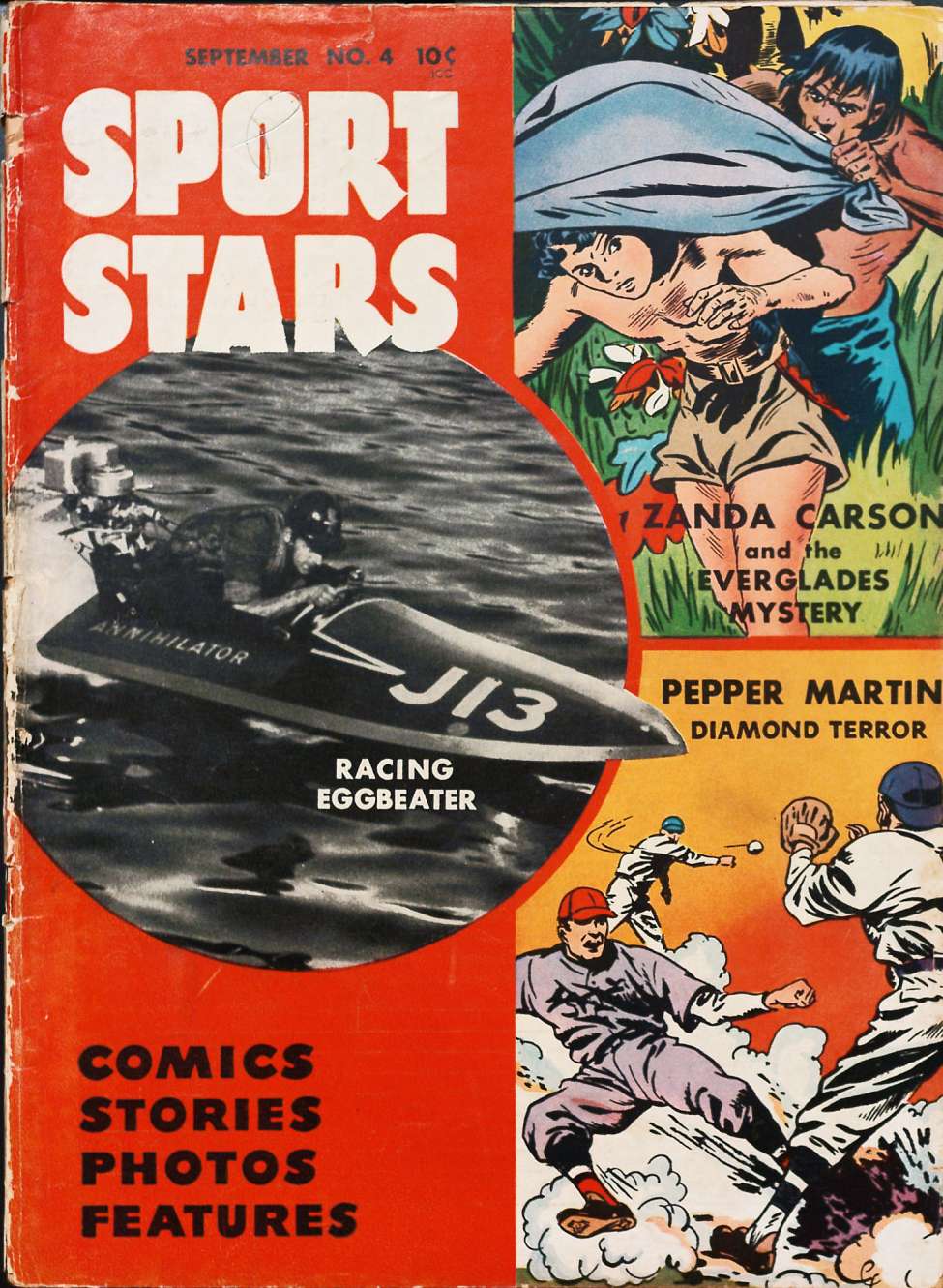Comic Book Cover For Sport Stars 4