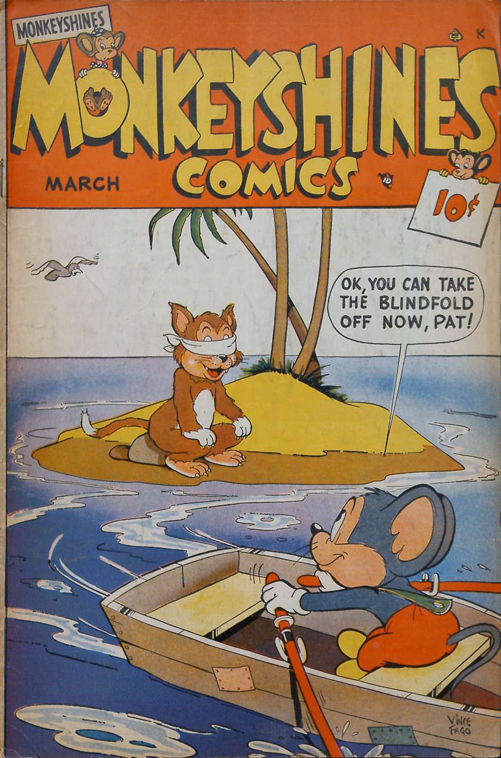 Comic Book Cover For Monkeyshines Comics 25