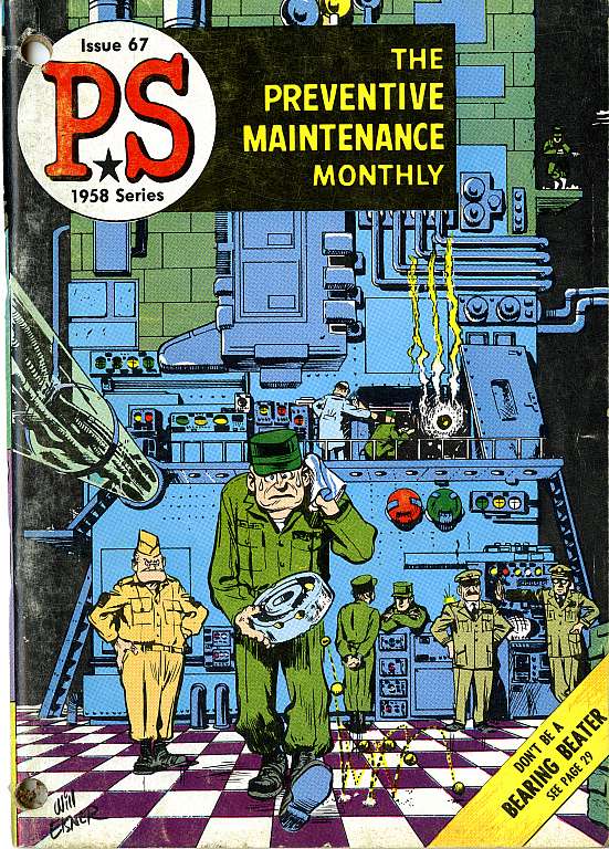 Comic Book Cover For PS Magazine 67
