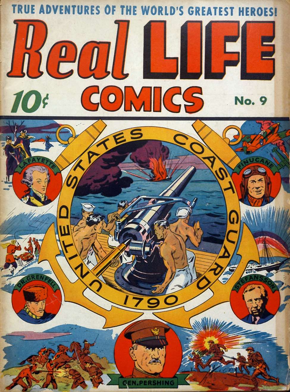 Book Cover For Real Life Comics 9