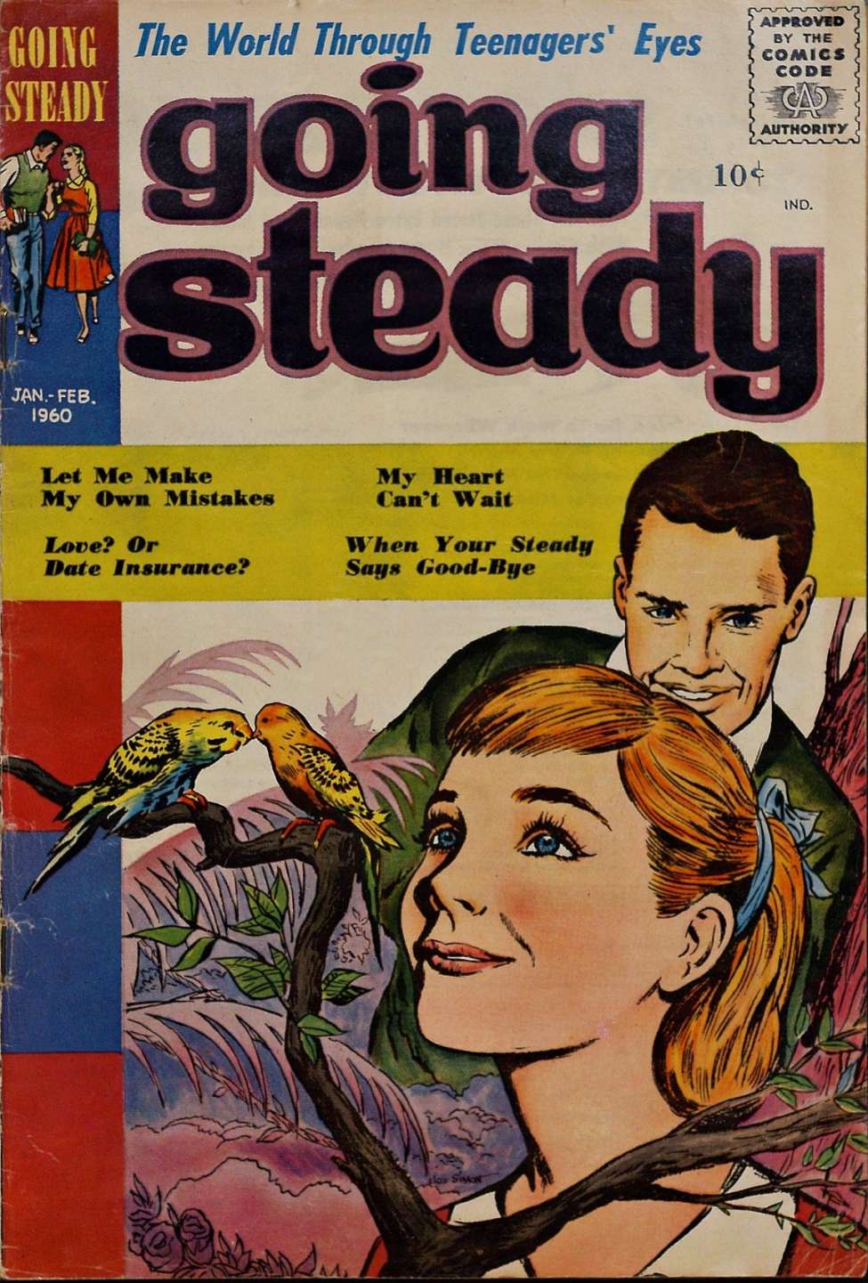 Comic Book Cover For Going Steady v3 3