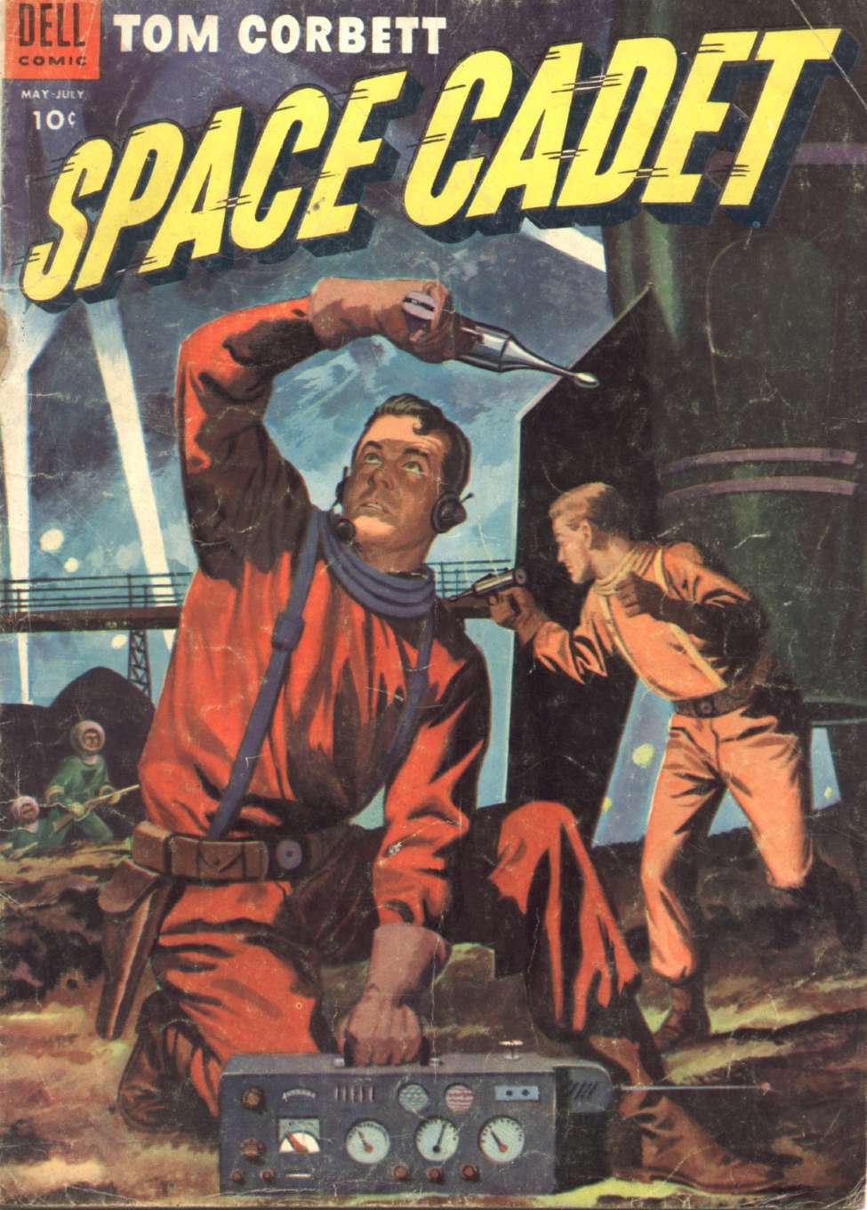 Comic Book Cover For Tom Corbett, Space Cadet 10
