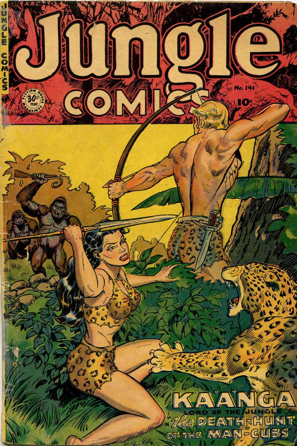 Book Cover For Jungle Comics 141