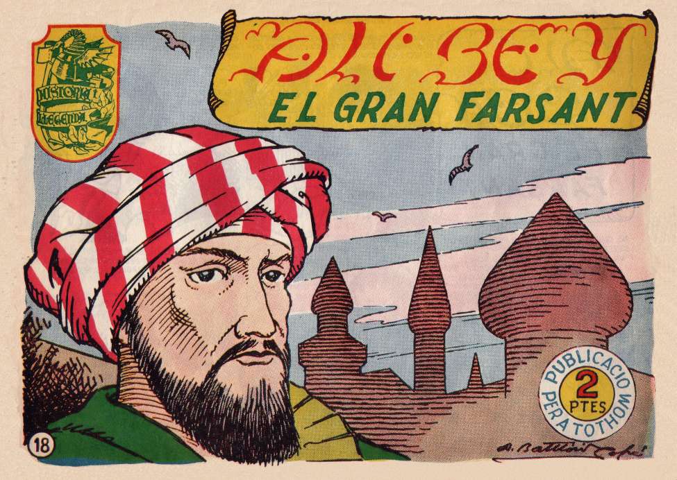 Comic Book Cover For Història i llegenda 18 - Alí Bey, el gran farsant