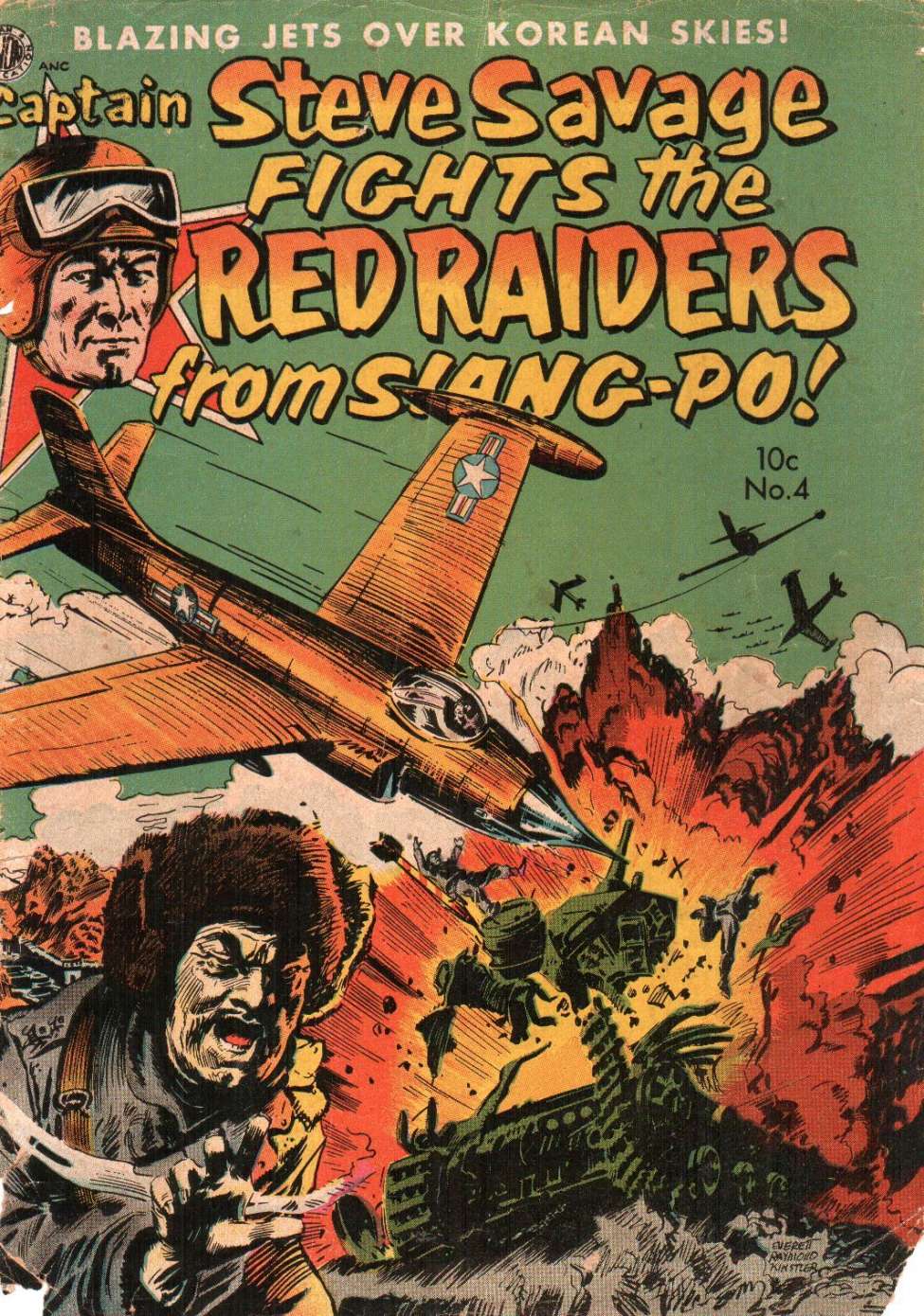 Comic Book Cover For Captain Steve Savage v1 4