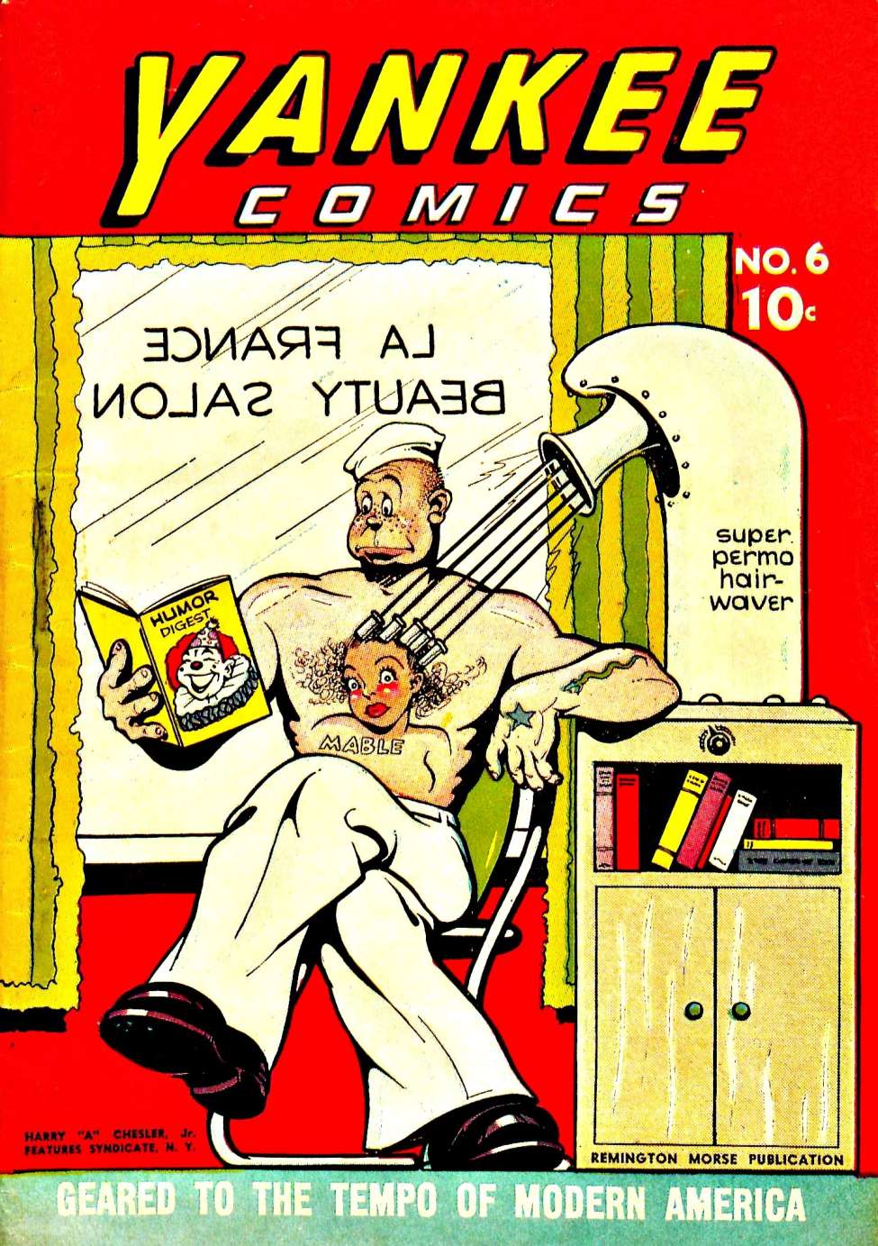 Book Cover For Yankee Comics 6 - Version 2