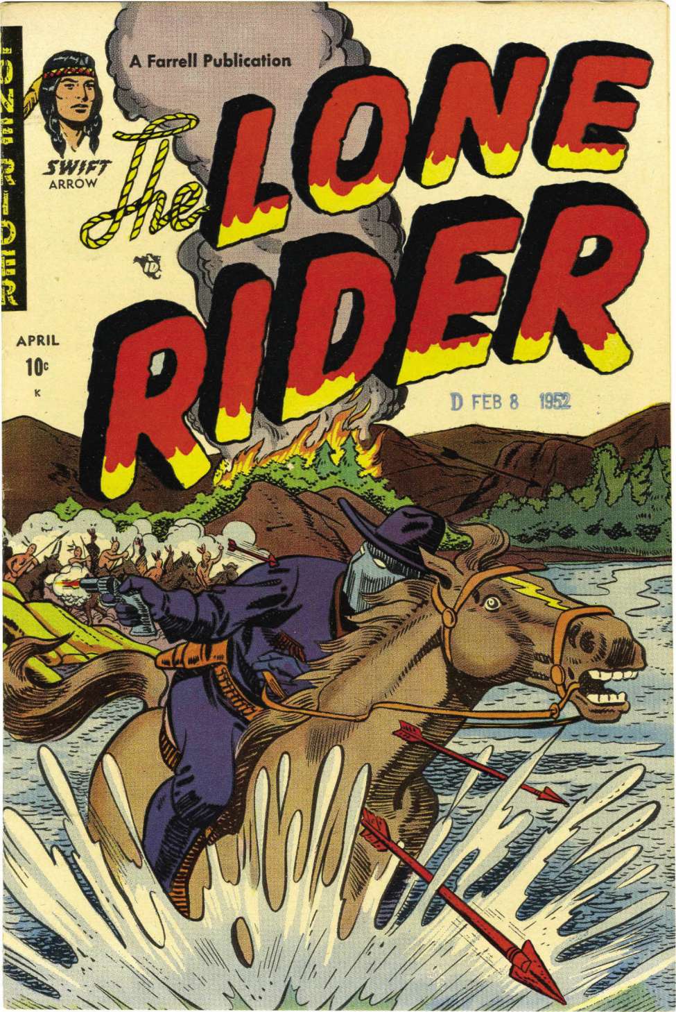 Comic Book Cover For The Lone Rider 7