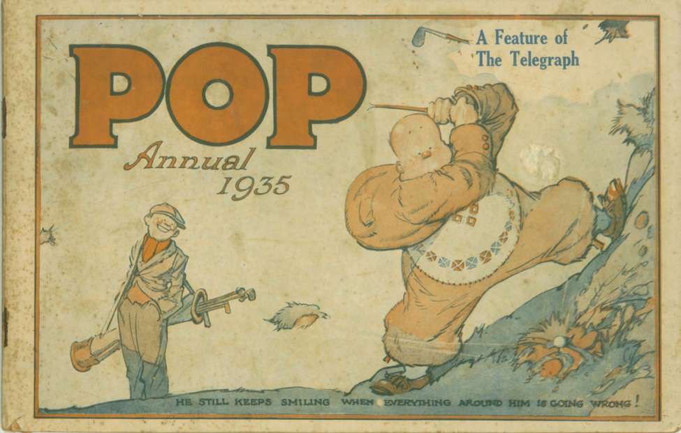 Book Cover For Pop Annual 1935