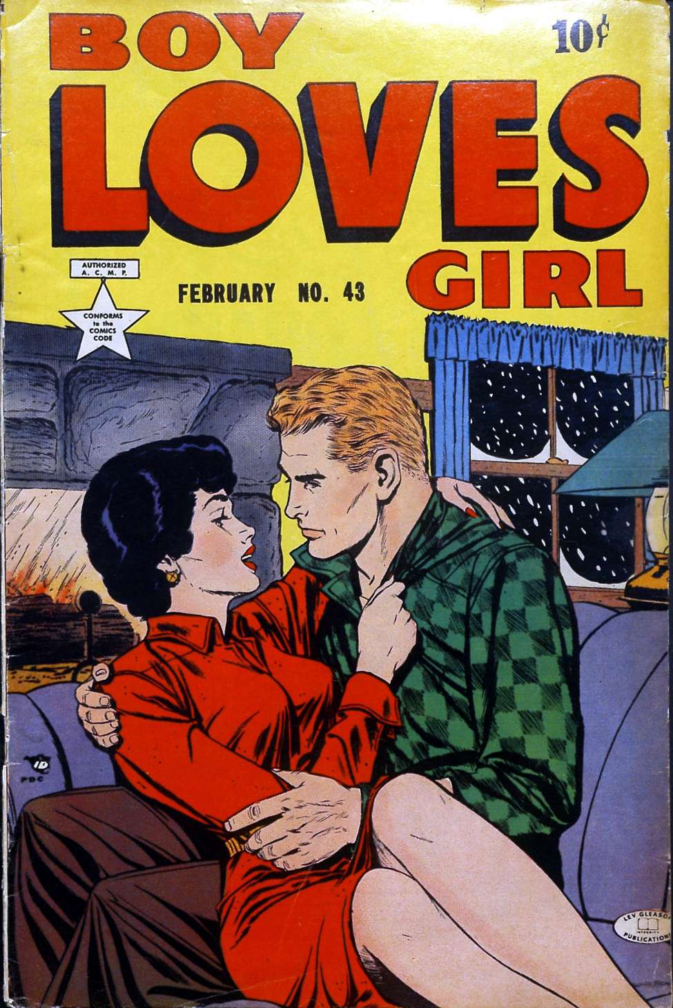 Comic Book Cover For Boy Loves Girl 43