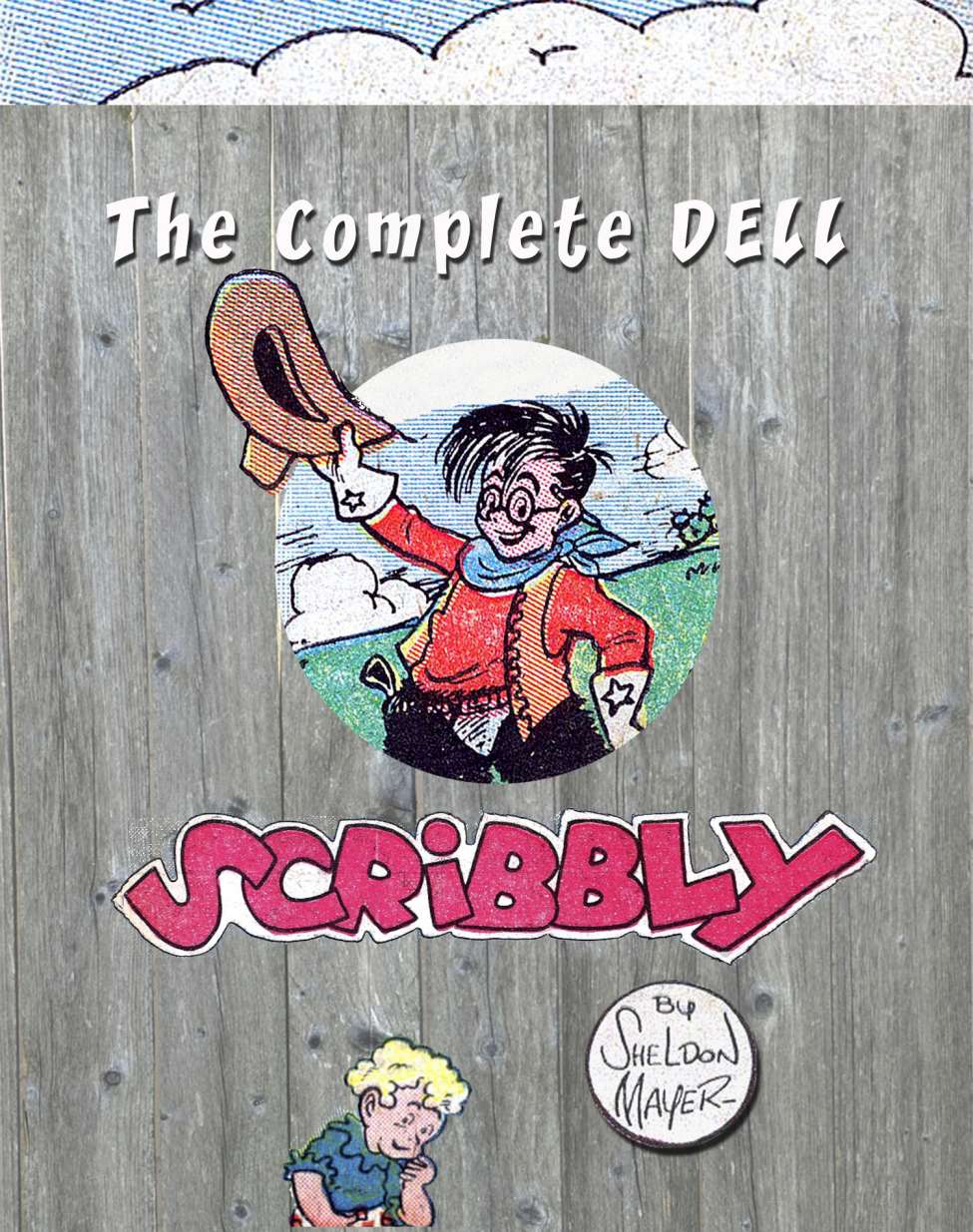 Comic Book Cover For The Complete Dell Scribbly Collection