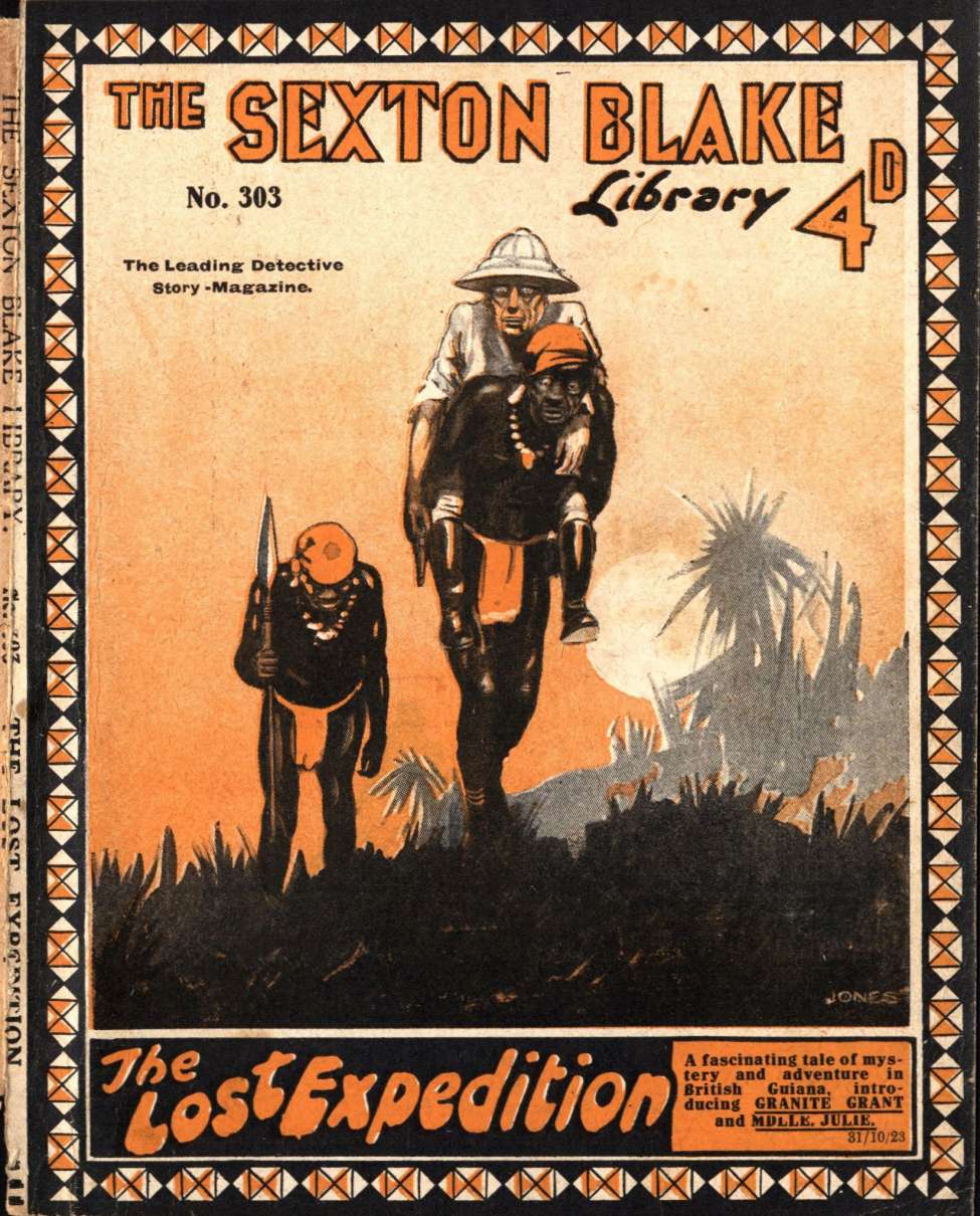 Book Cover For Sexton Blake Library S1 303 - The Lost Expedition