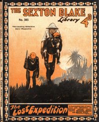 Large Thumbnail For Sexton Blake Library S1 303 - The Lost Expedition