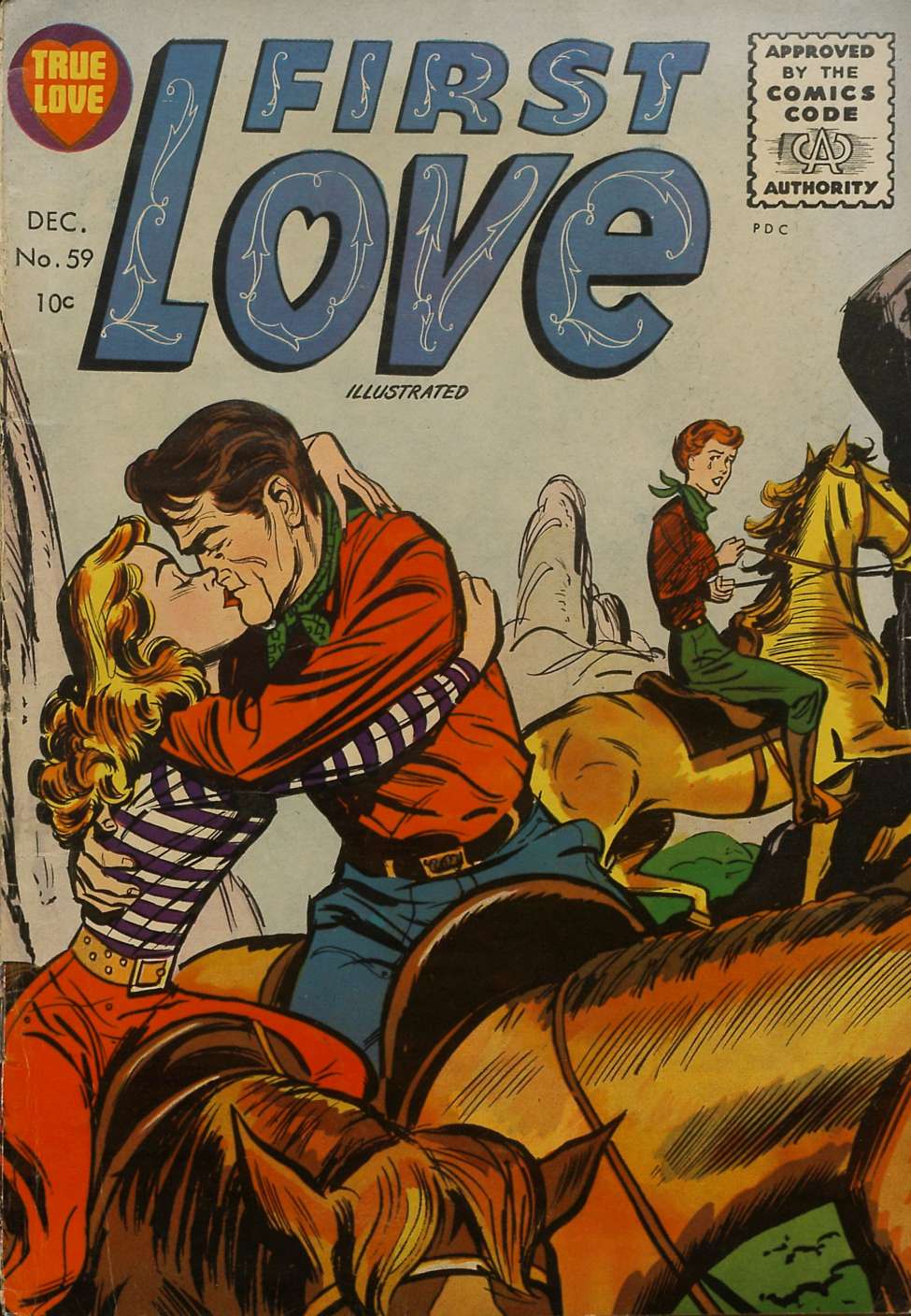 Comic Book Cover For First Love Illustrated 59
