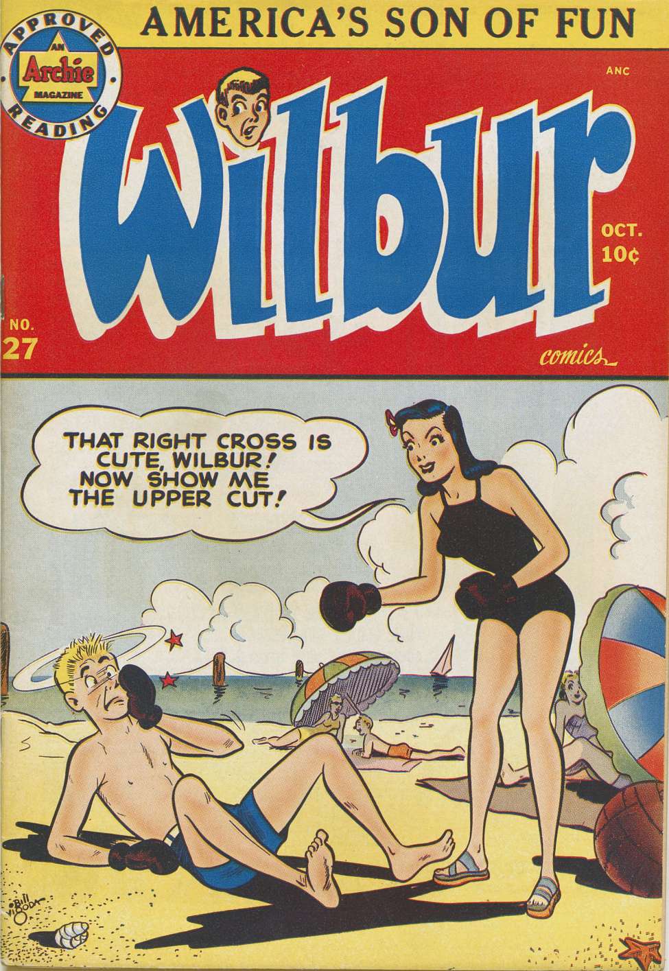 Book Cover For Wilbur Comics 27