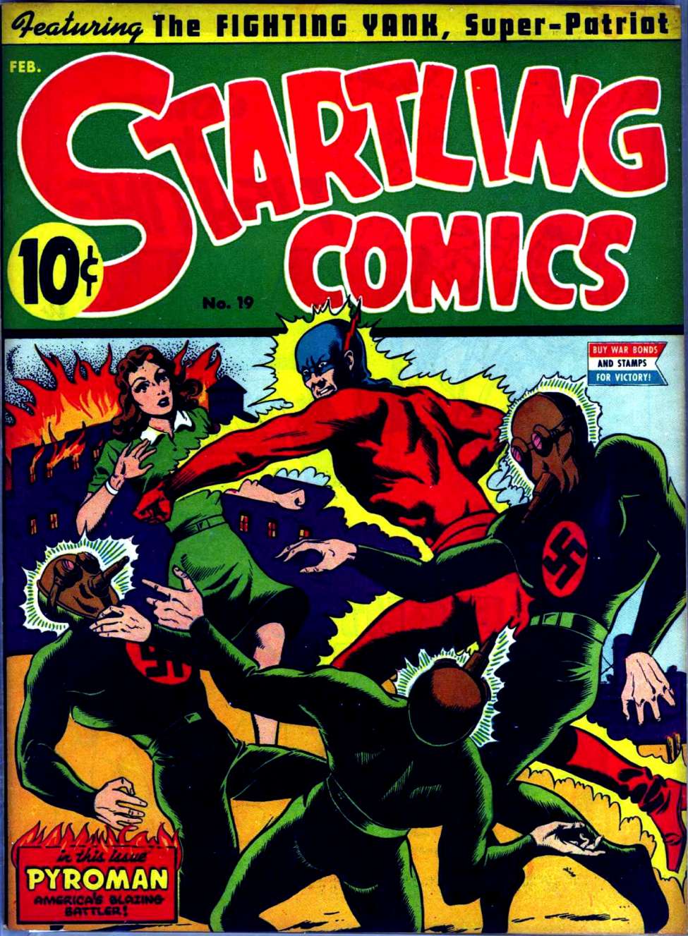 Comic Book Cover For Startling Comics 19