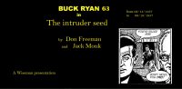 Large Thumbnail For Buck Ryan 63 - The Intruder Seed