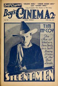Large Thumbnail For Boy's Cinema 706 - Silent Men - Tim McCoy