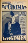 Cover For Boy's Cinema 706 - Silent Men - Tim McCoy