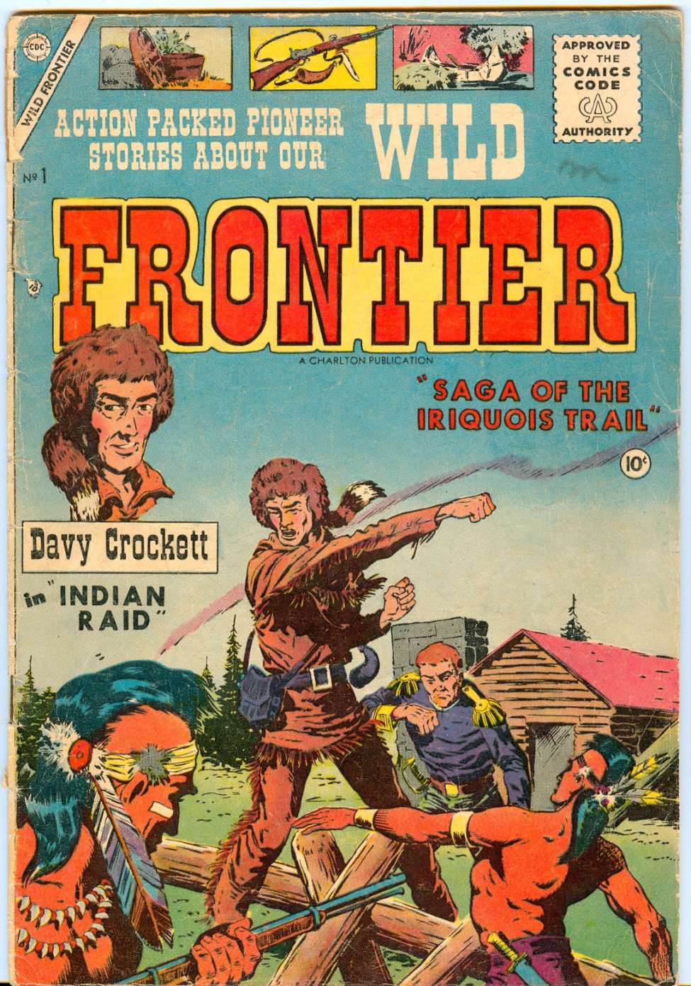 Comic Book Cover For Wild Frontier 1