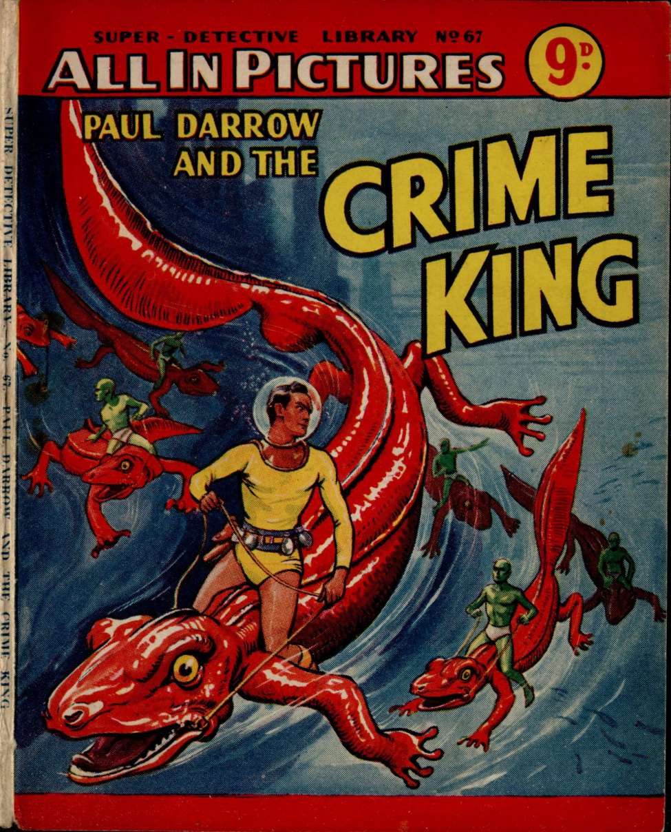 Book Cover For Super Detective Library 67 - The Crime King