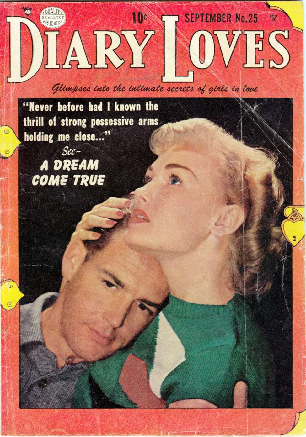 Comic Book Cover For Diary Loves 25