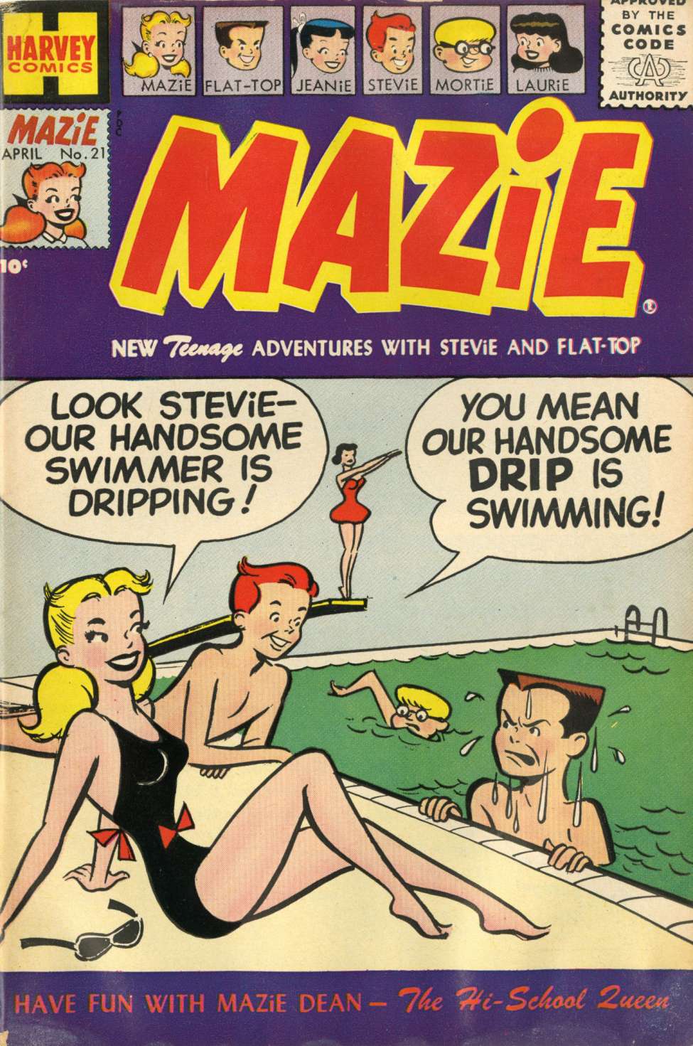 Comic Book Cover For Mazie 21