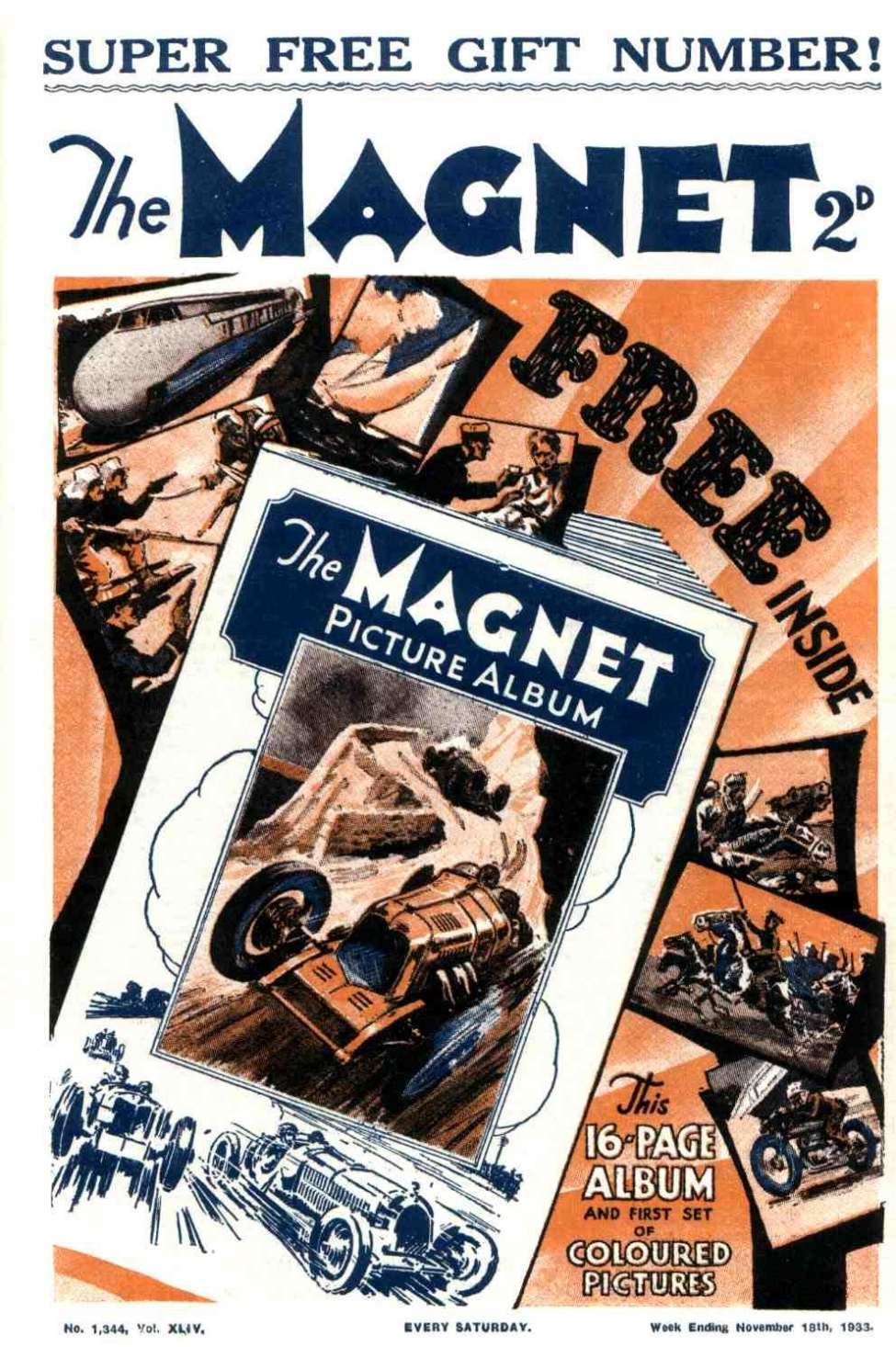 Book Cover For The Magnet 1344 - The Greyfriars Strong Man!