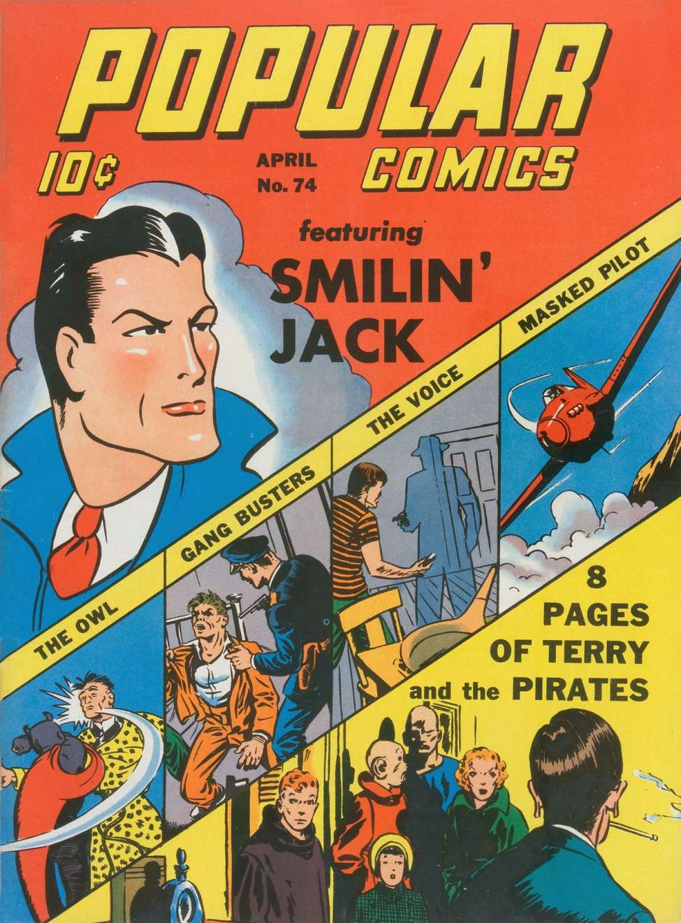 Comic Book Cover For Popular Comics 74