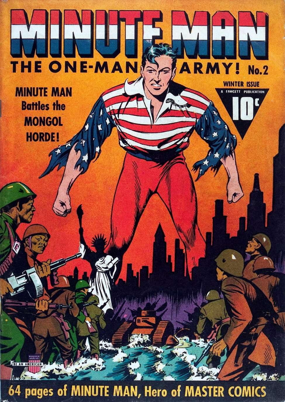 Comic Book Cover For Minute Man 2 (paper/2fiche)