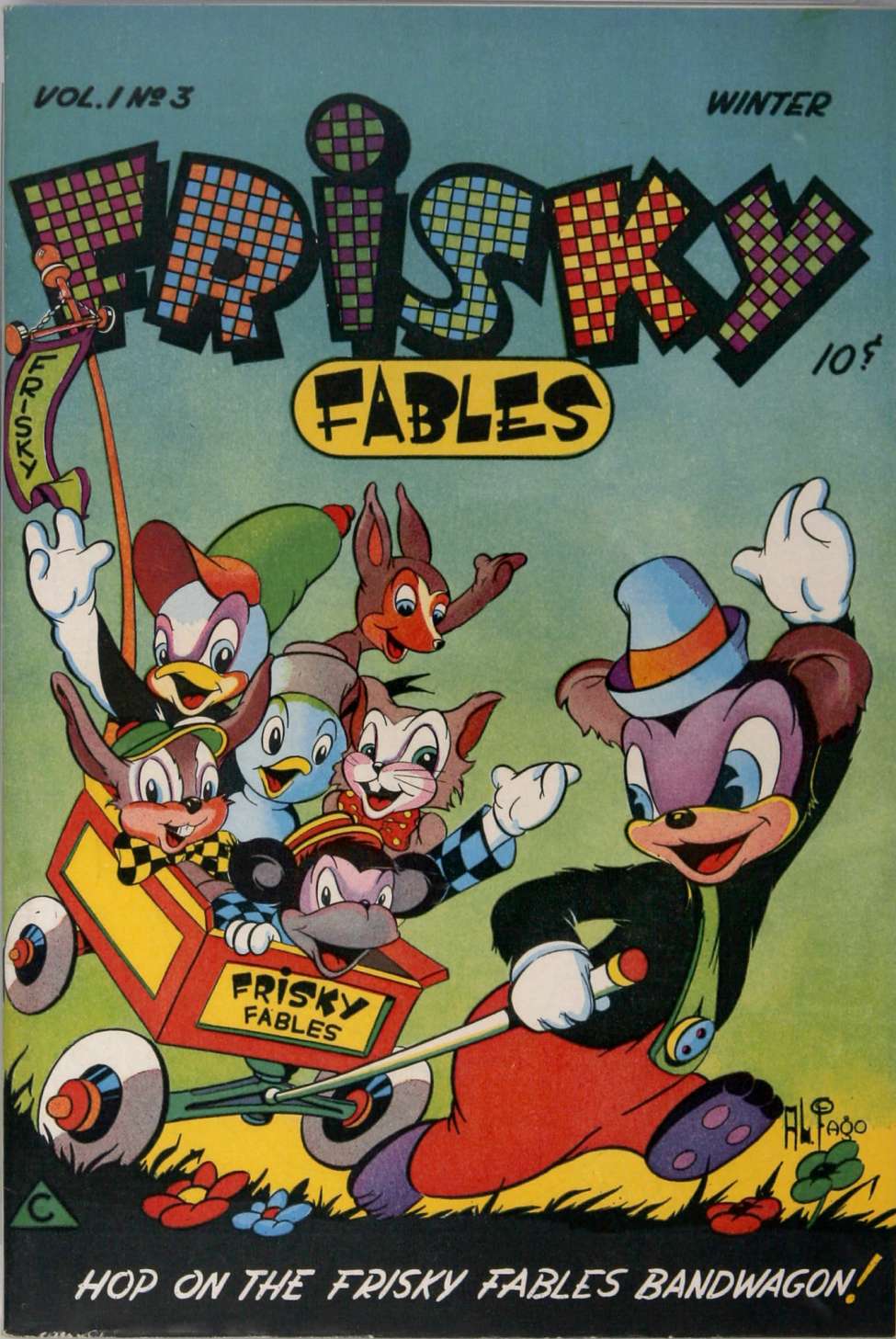 Comic Book Cover For Frisky Fables v1 3