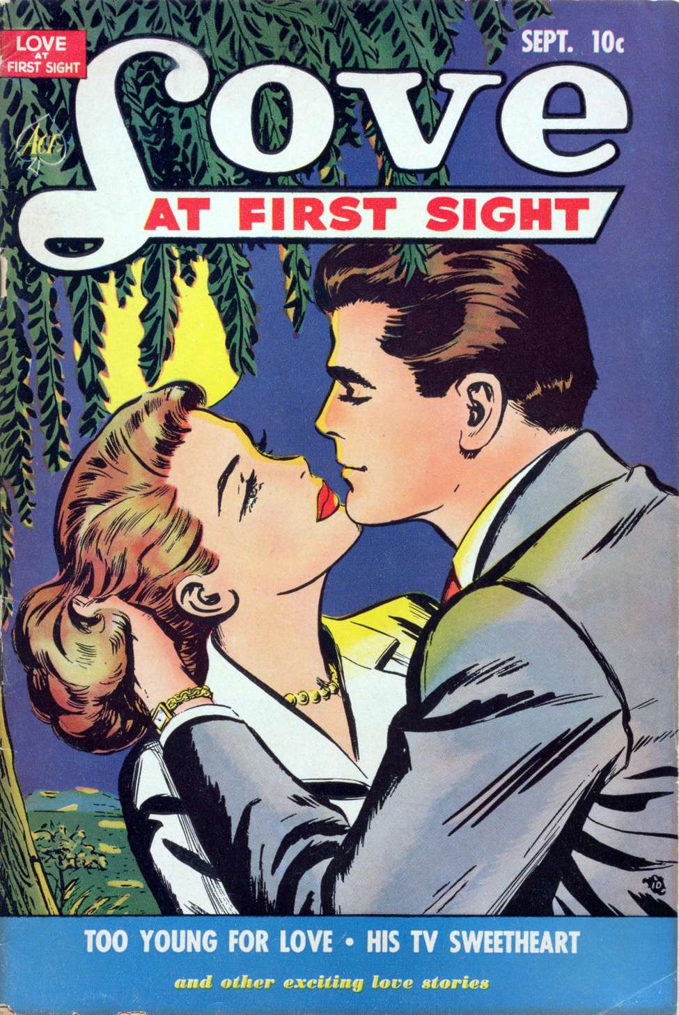 Comic Book Cover For Love at First Sight 11