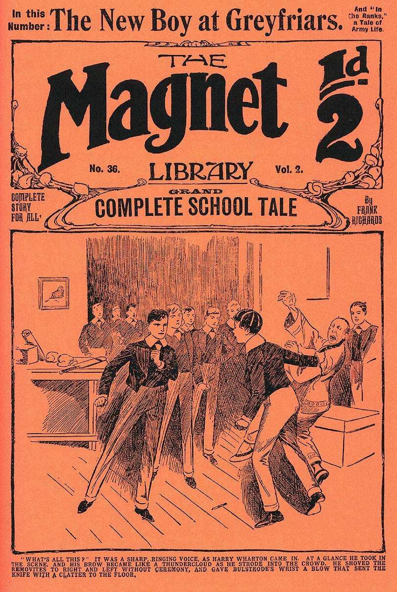 Book Cover For The Magnet 36 - The New Boy at Greyfriars
