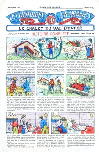 Large Thumbnail For Les Histoires en Images 93 - Le Chalet du Val d`Enfer