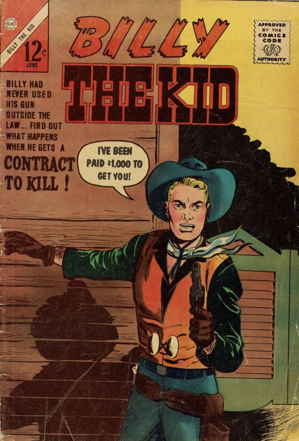 Comic Book Cover For Billy the Kid 40