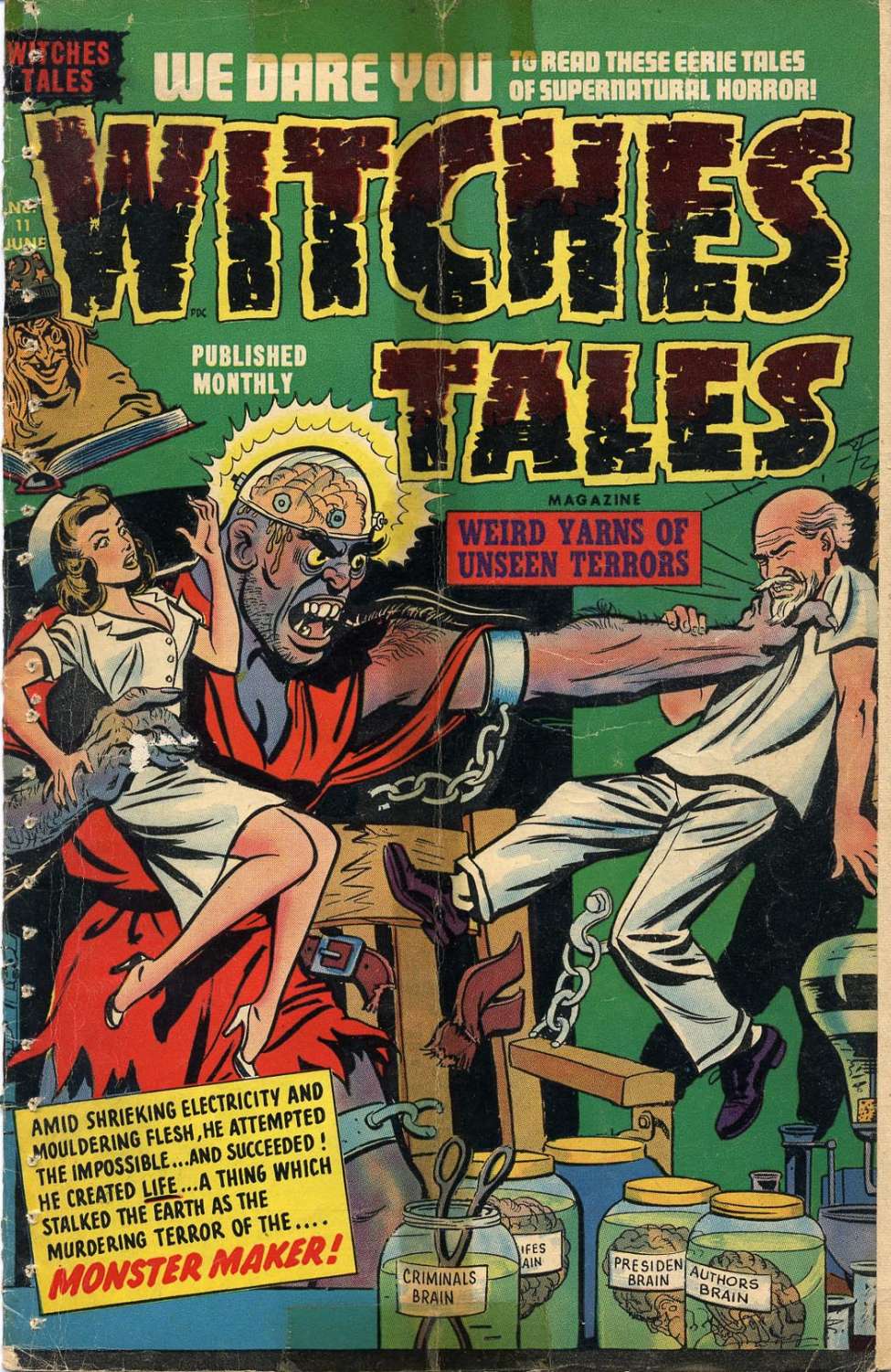 Book Cover For Witches Tales 11