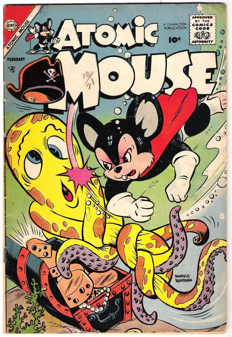 Book Cover For Atomic Mouse 25