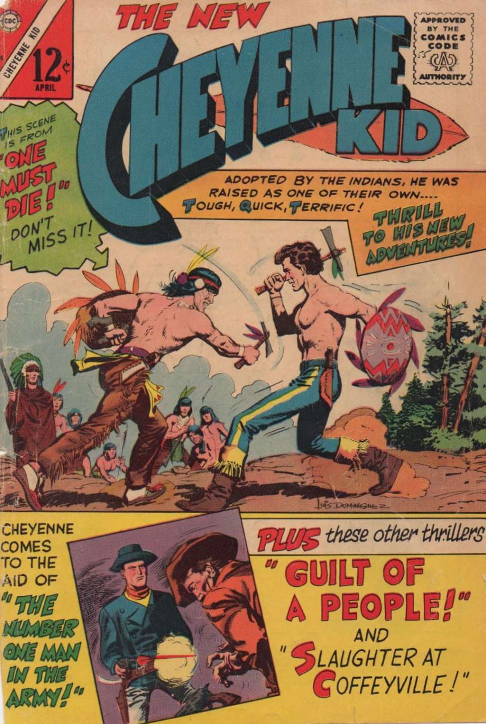 Comic Book Cover For Cheyenne Kid 55