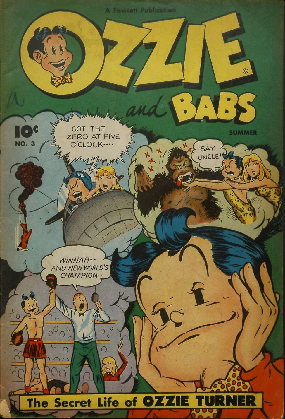 Comic Book Cover For Ozzie and Babs 3