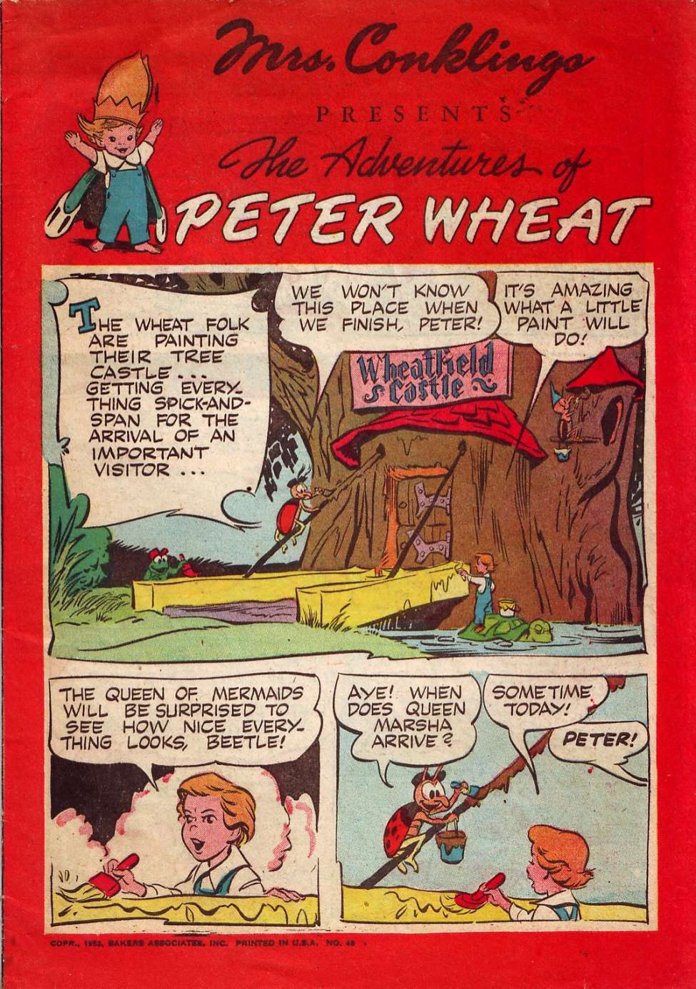 Book Cover For The Adventures of Peter Wheat 48
