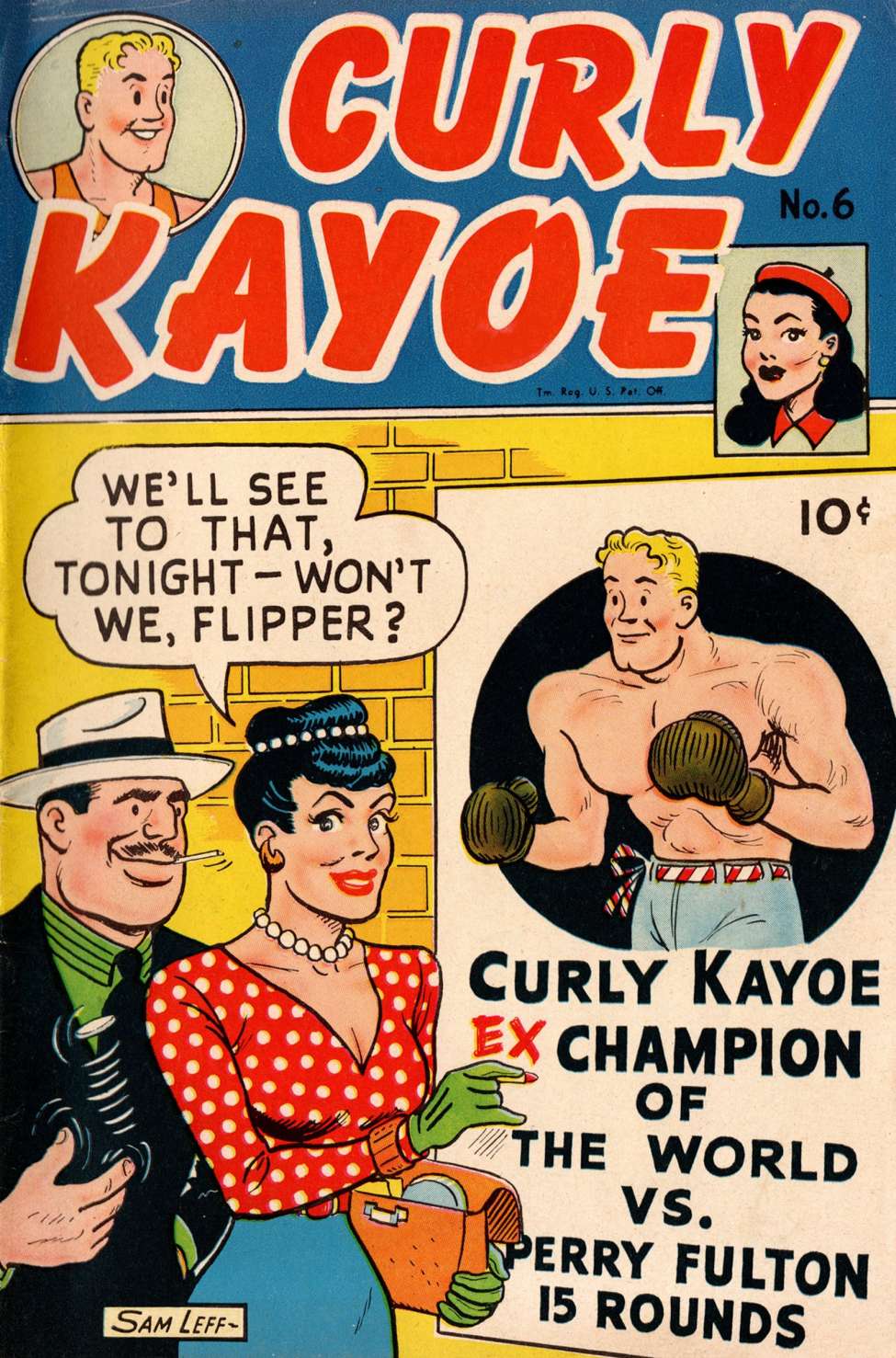 Comic Book Cover For Curly Kayoe 6