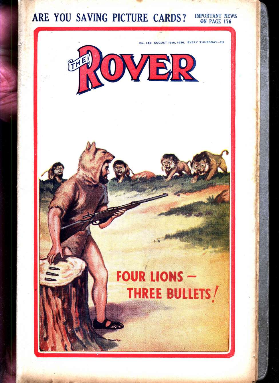 Book Cover For The Rover 748