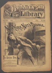 Large Thumbnail For Beadle's Half Dime Library 908 - New York Nat's Double