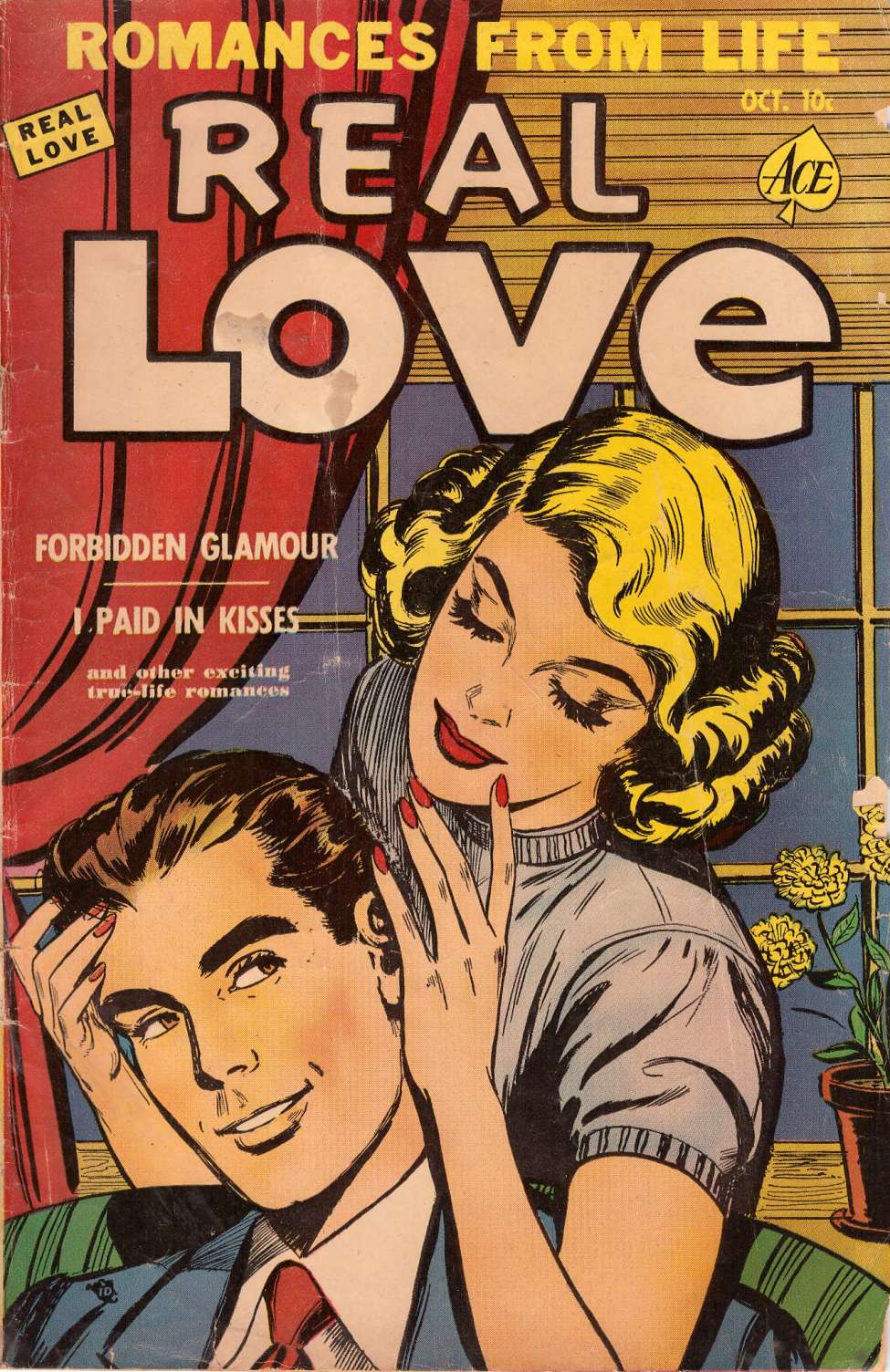 Comic Book Cover For Real Love 40 - Version 1