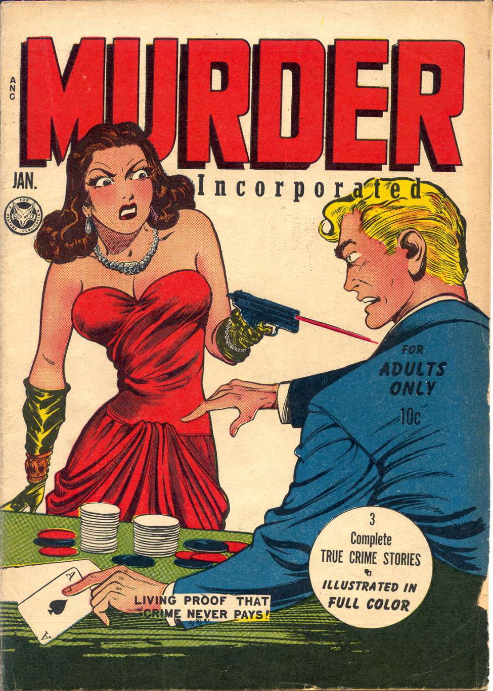 Comic Book Cover For Murder Incorporated 1