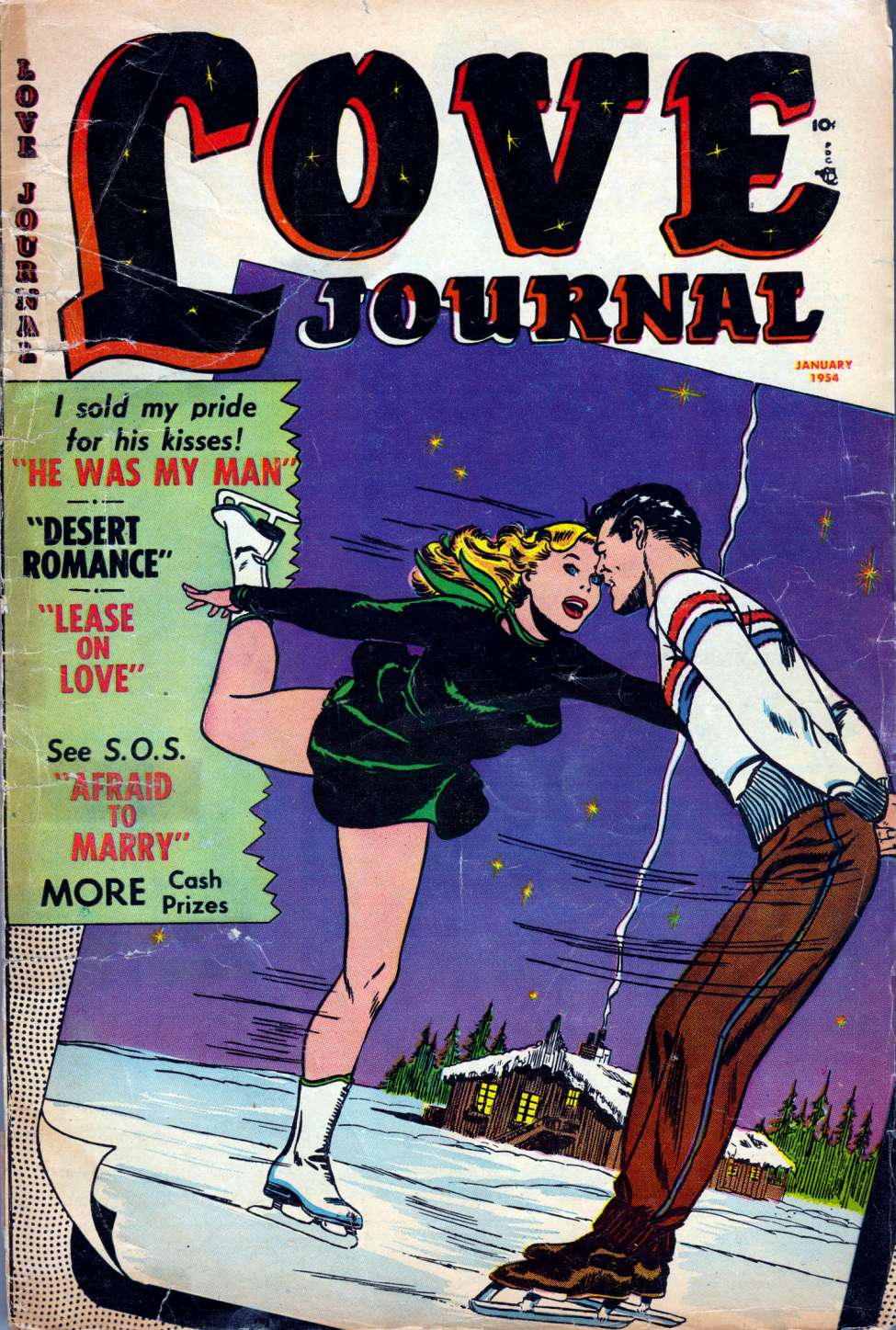 Comic Book Cover For Love Journal 22